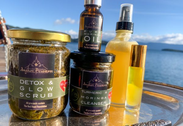 Skincare Line: Moringa, 100% Pure Honey, Galangal & Turmeric